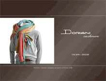 Tablet Screenshot of doriani.it